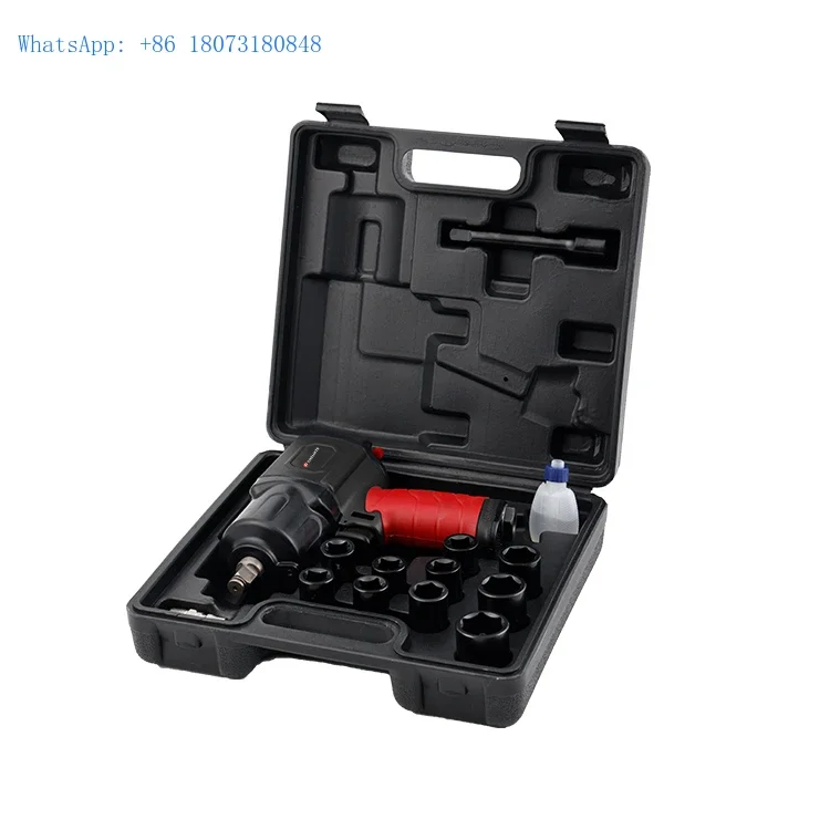 TOOLRITA 1/2 Inch Drive Air Impact Wrench Set Pneumatic Tool Kit With 10pcs Socket
TOOLRITA 1/2 Inch Drive Air Impact Wrench Set Pneumatic Tool Kit With 10pcs Socket