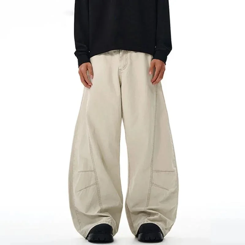 American Style Men's Casual Pants Deconstruction Worn-out Wide Leg Curved Knife Trousers New Autumn Male Bottom 9WZBVH
American Style Men's Casual Pants Deconstruction Worn-out Wide Leg Curved Knife Trousers New Autumn Male Bottom 9WZBVH
