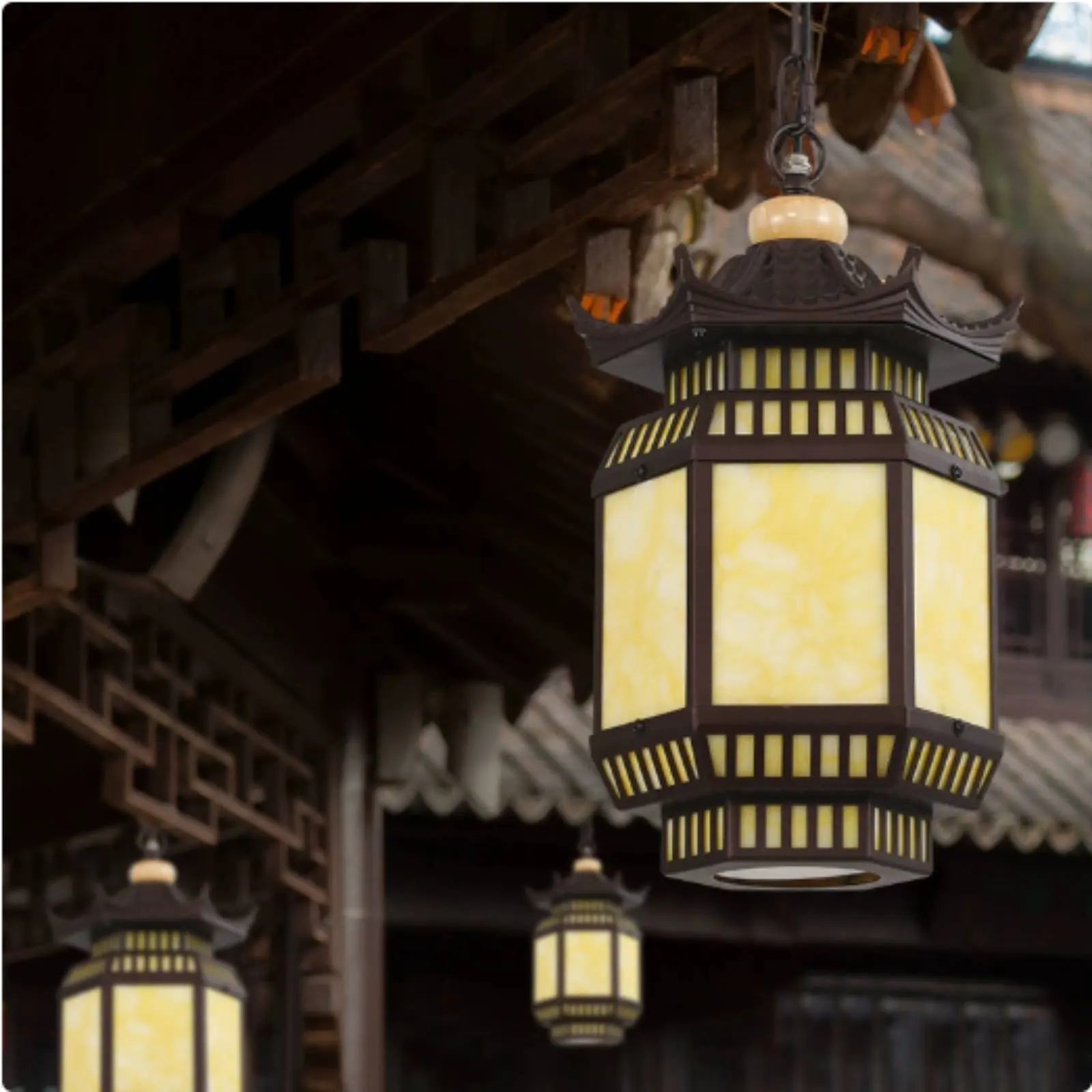 Chinese Design Lantern Lamp Decorative Outdoor Hanging Lantern Outdoor Hanging Light Warm Radiance Pagoda Ceiling Light
Chinese Design Lantern Lamp Decorative Outdoor Hanging Lantern Outdoor Hanging Light Warm Radiance Pagoda Ceiling Light