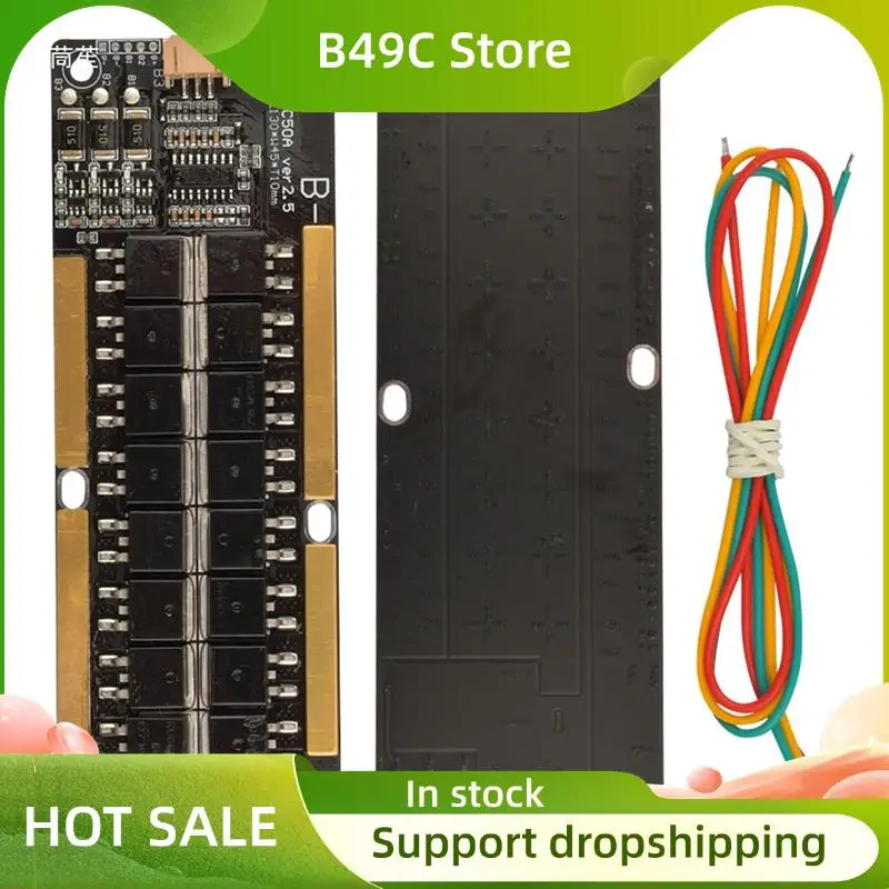 B49C Protection Board For Lithium Battery BMS 3S Ternary Same-Port Lithium Battery Protection Accessories
B49C Protection Board For Lithium Battery BMS 3S Ternary Same-Port Lithium Battery Protection Accessories