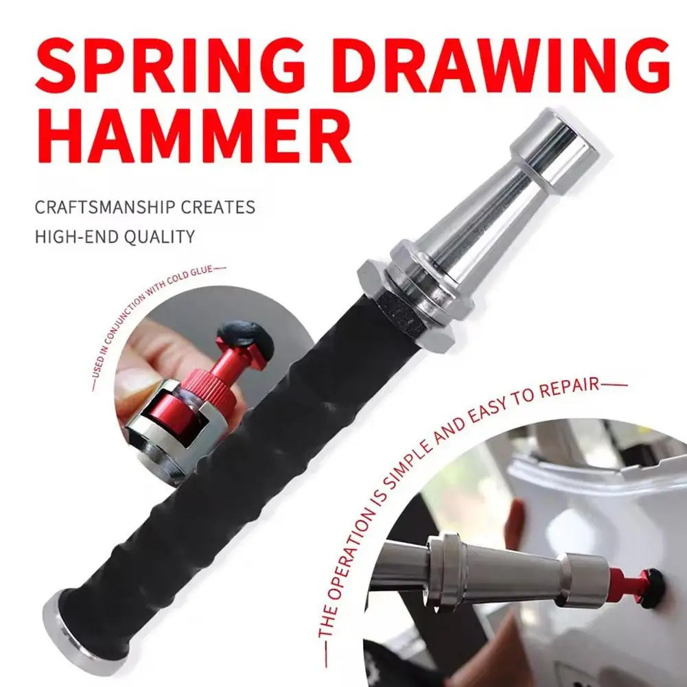 Automobile Dent Puller Heavy Duty Dent Puller Tool Paintless Car Dent Repair Tool Extendable Dent Removal Hammer
Automobile Dent Puller Heavy Duty Dent Puller Tool Paintless Car Dent Repair Tool Extendable Dent Removal Hammer