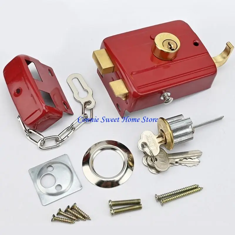 LXAF Cylinder Lock set High Security Old Type Door Lock for Apartments & Offices
LXAF Cylinder Lock set High Security Old Type Door Lock for Apartments & Offices