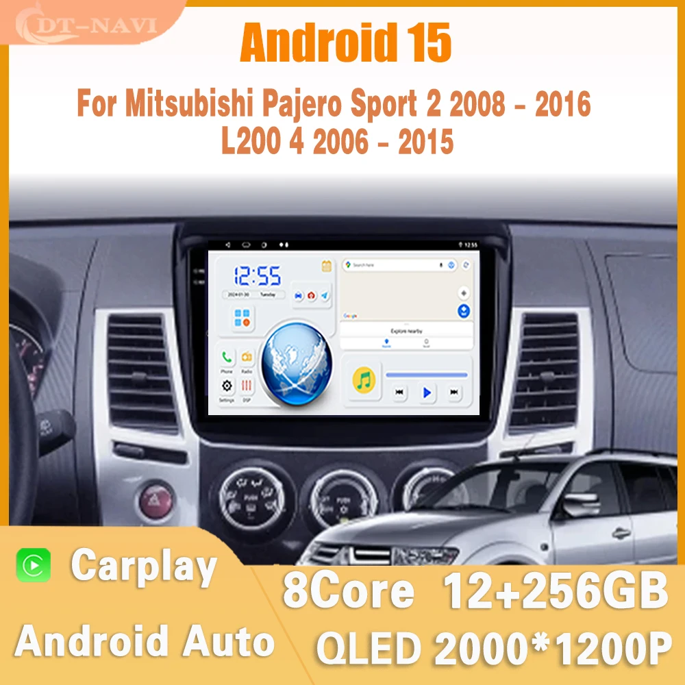 Android 15 Car Radio Carplay For Mitsubishi Pajero Sport 2 2008 - 2016 L200 4 2006 - 2015 Multimedia Video WIFi Navigation GPS
Android 15 Car Radio Carplay For Mitsubishi Pajero Sport 2 2008 - 2016 L200 4 2006 - 2015 Multimedia Video WIFi Navigation GPS