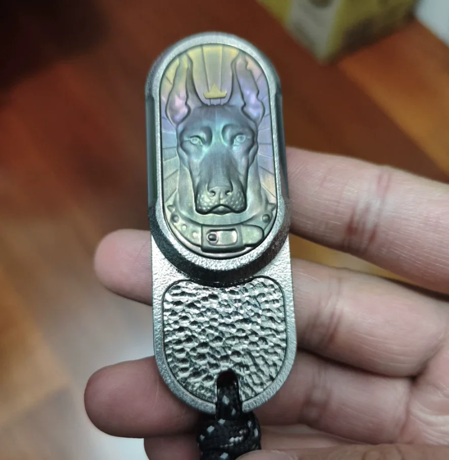 Used EDC TK5 EDC stainless steel body+D4Y titanium alloy Durbin large patch fidget slider decompression toy
Used EDC TK5 EDC stainless steel body+D4Y titanium alloy Durbin large patch fidget slider decompression toy