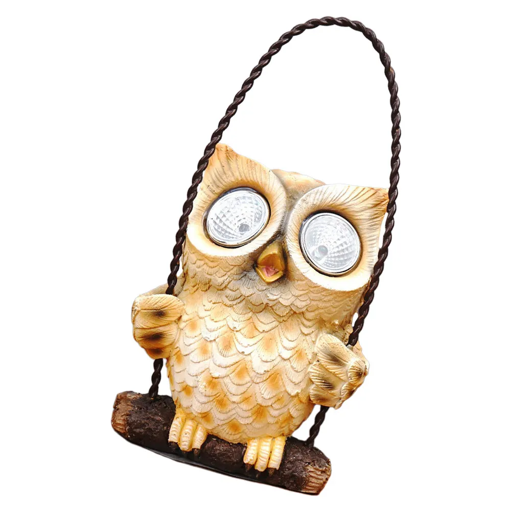 Owl Hanging Solar Light Resin Outdoor Decor Garden Yard Patio Fence Walkway Warm Glow Creative Sculptural Design Weather
Owl Hanging Solar Light Resin Outdoor Decor Garden Yard Patio Fence Walkway Warm Glow Creative Sculptural Design Weather