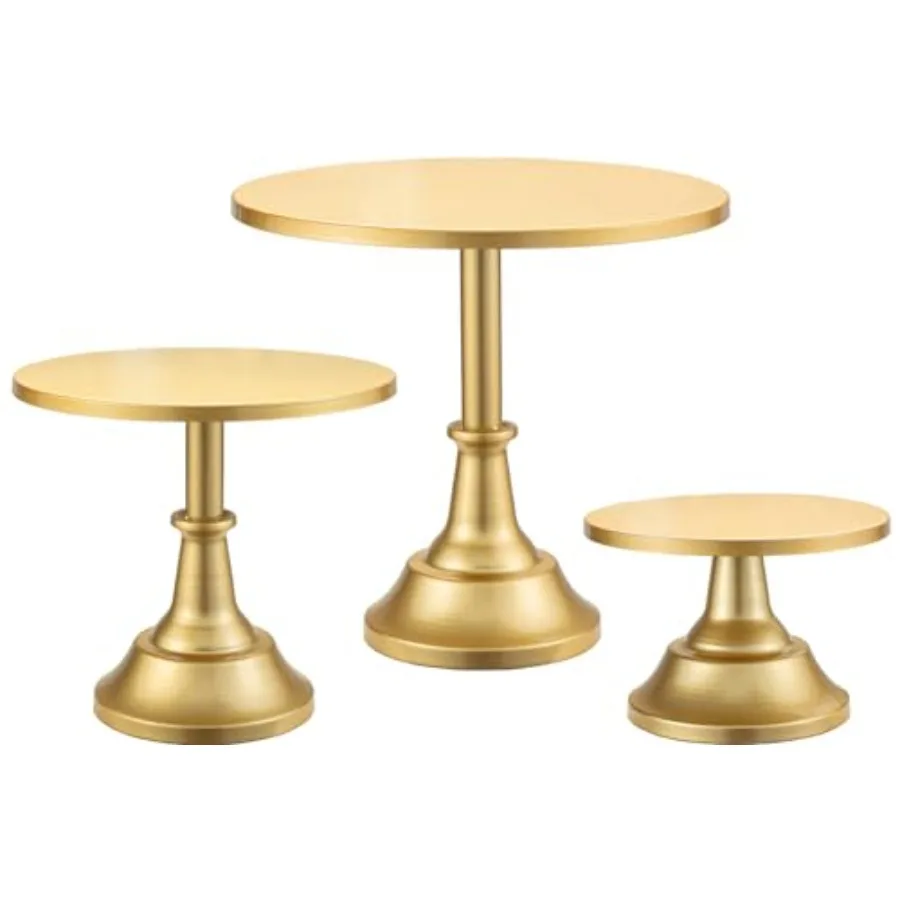 3 PCS Gold Cake Stand Set 8/10/12 Plate for 6-10 Inch Cakes, Dessert Table Display Set, Cupcake Stand for Party, Wedding, Birth
3 PCS Gold Cake Stand Set 8/10/12 Plate for 6-10 Inch Cakes, Dessert Table Display Set, Cupcake Stand for Party, Wedding, Birth