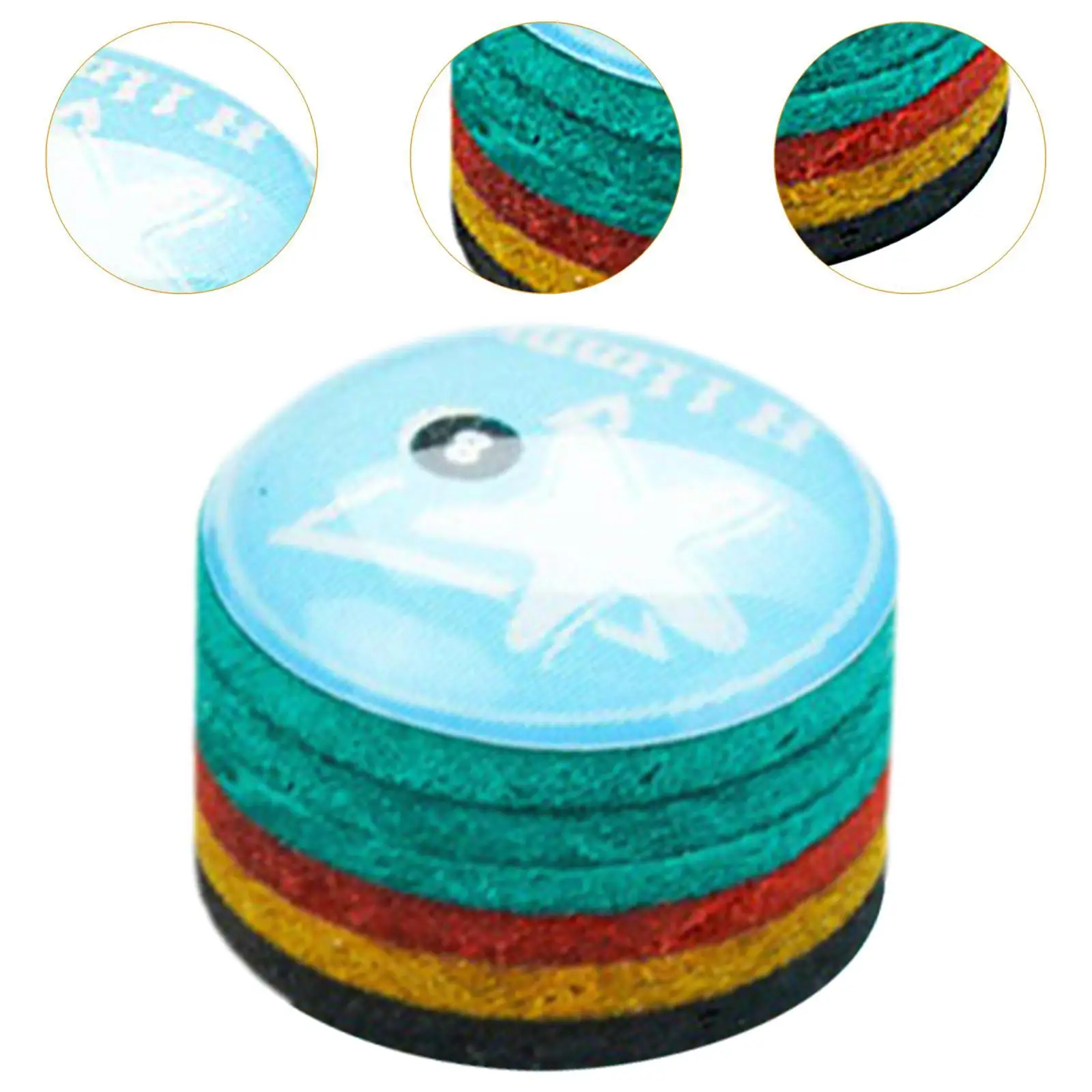 Billiard Cue Tip Replacement PU Leather Snooker Accessories Repair Tool 11mm Multi Color for Pool Table
Billiard Cue Tip Replacement PU Leather Snooker Accessories Repair Tool 11mm Multi Color for Pool Table