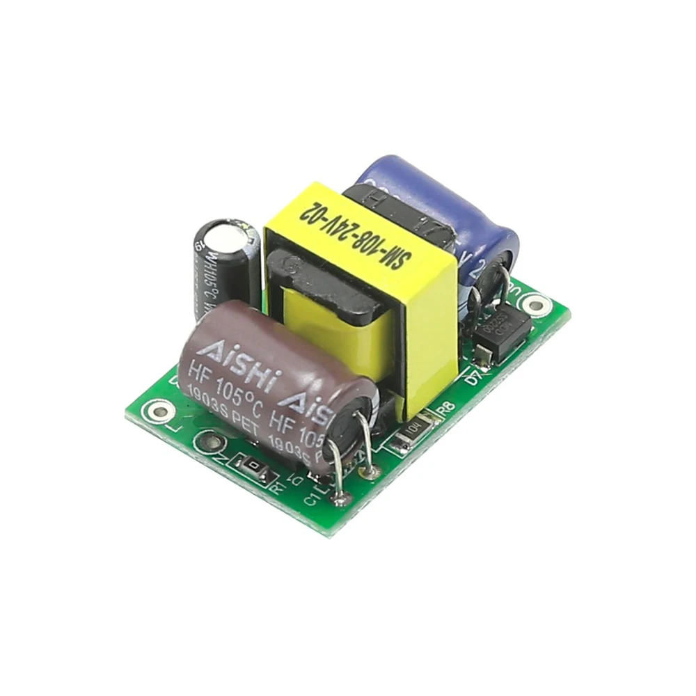 AC to DC Step-Down Power Supply Module AC85-264V to DC 3V 5V 9V 12V 15V 24V Buck Power Circuit Board 0.25A-1A AC-DC Converter
AC to DC Step-Down Power Supply Module AC85-264V to DC 3V 5V 9V 12V 15V 24V Buck Power Circuit Board 0.25A-1A AC-DC Converter
