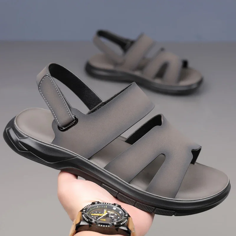 Soft Sole Outdoor Sport Slide Sandals Luxury Brand Male Slippers Men's Summer Comfortable Beach Sandals Non-Slip Walking Shoes
Soft Sole Outdoor Sport Slide Sandals Luxury Brand Male Slippers Men's Summer Comfortable Beach Sandals Non-Slip Walking Shoes