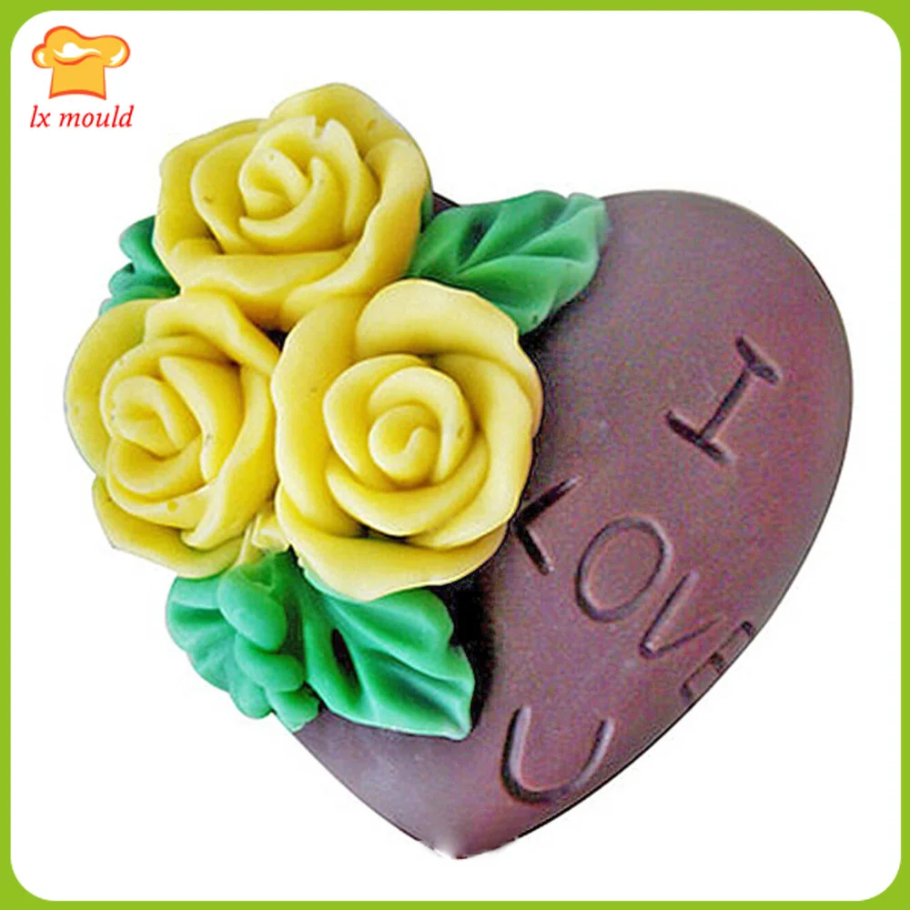 Love Rose Heart Silicone Mould Flower Cushion Deep 3D Cake Icing Fondant Chocolate Soap Candle
Love Rose Heart Silicone Mould Flower Cushion Deep 3D Cake Icing Fondant Chocolate Soap Candle