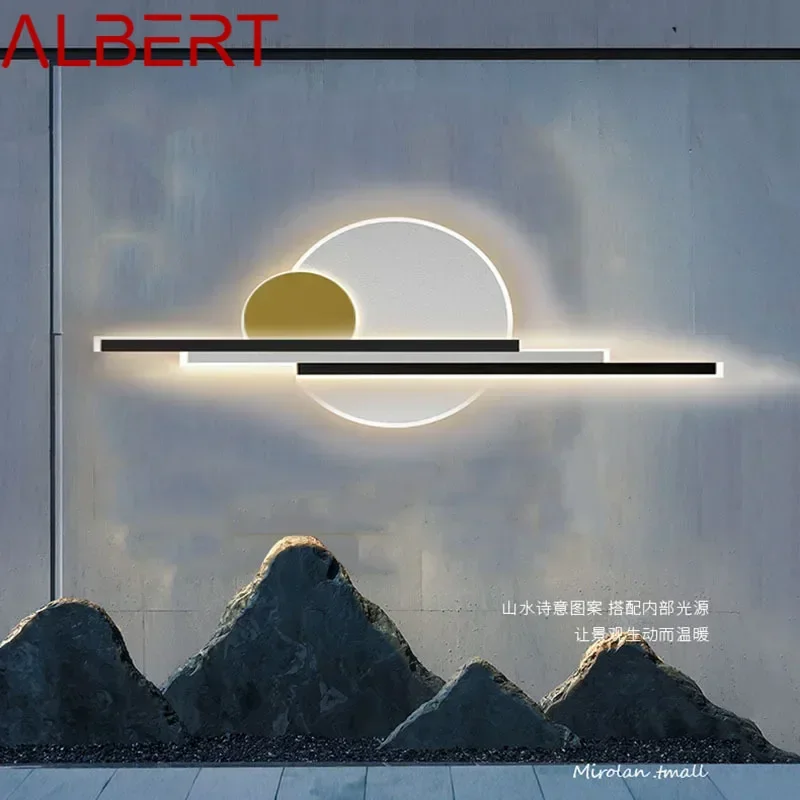 ALBERT Outdoor Mural Lamp Creative Circular Landscape Waterproof Mural Outdoor Villa Courtyard Decoration Painting
ALBERT Outdoor Mural Lamp Creative Circular Landscape Waterproof Mural Outdoor Villa Courtyard Decoration Painting