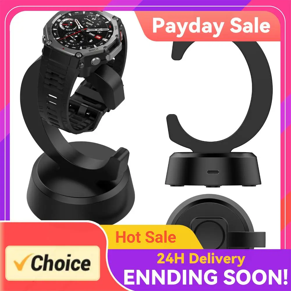 For Huami T-REX3 Pro USB Charging Dock Adapter Anti-Slip Lihgtweight Watch Charger Wear Resist Smart Watch Connector
For Huami T-REX3 Pro USB Charging Dock Adapter Anti-Slip Lihgtweight Watch Charger Wear Resist Smart Watch Connector