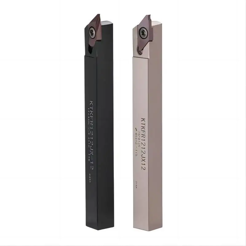 KTKFL1212JX12 Turning Tool Holder KTKFR1212JX12 CNC Carbide Insert Arbor Cutting Lathe Cutter
KTKFL1212JX12 Turning Tool Holder KTKFR1212JX12 CNC Carbide Insert Arbor Cutting Lathe Cutter