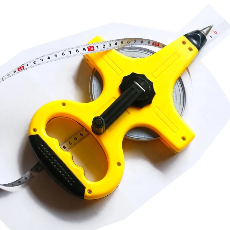 Long Distance 30m 50m 100m Surveyors Measuring Tape Open Reel Steel Tape Measure
Long Distance 30m 50m 100m Surveyors Measuring Tape Open Reel Steel Tape Measure