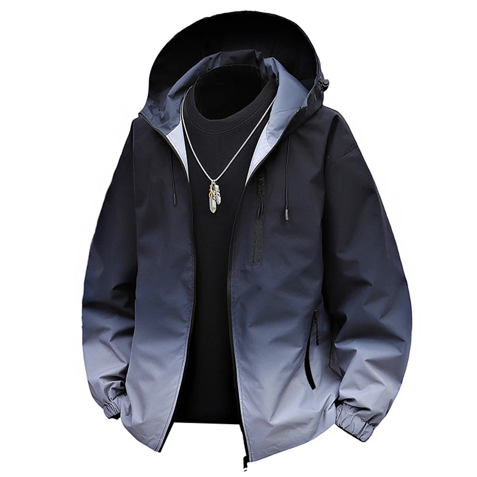 Gradient Windbreaker Jacket Men Spring Autumn Camp Jacket Fashion Casual Gradient Jacket Coat Male Outdoor Outerwear
Gradient Windbreaker Jacket Men Spring Autumn Camp Jacket Fashion Casual Gradient Jacket Coat Male Outdoor Outerwear