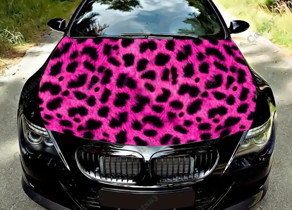 Pink Leopard Custom Car Hood Vinyl Sticker Wrap Vinyl Film Engine Cover Decal Sticker Universal Size Auto Hood Protective Film
Pink Leopard Custom Car Hood Vinyl Sticker Wrap Vinyl Film Engine Cover Decal Sticker Universal Size Auto Hood Protective Film