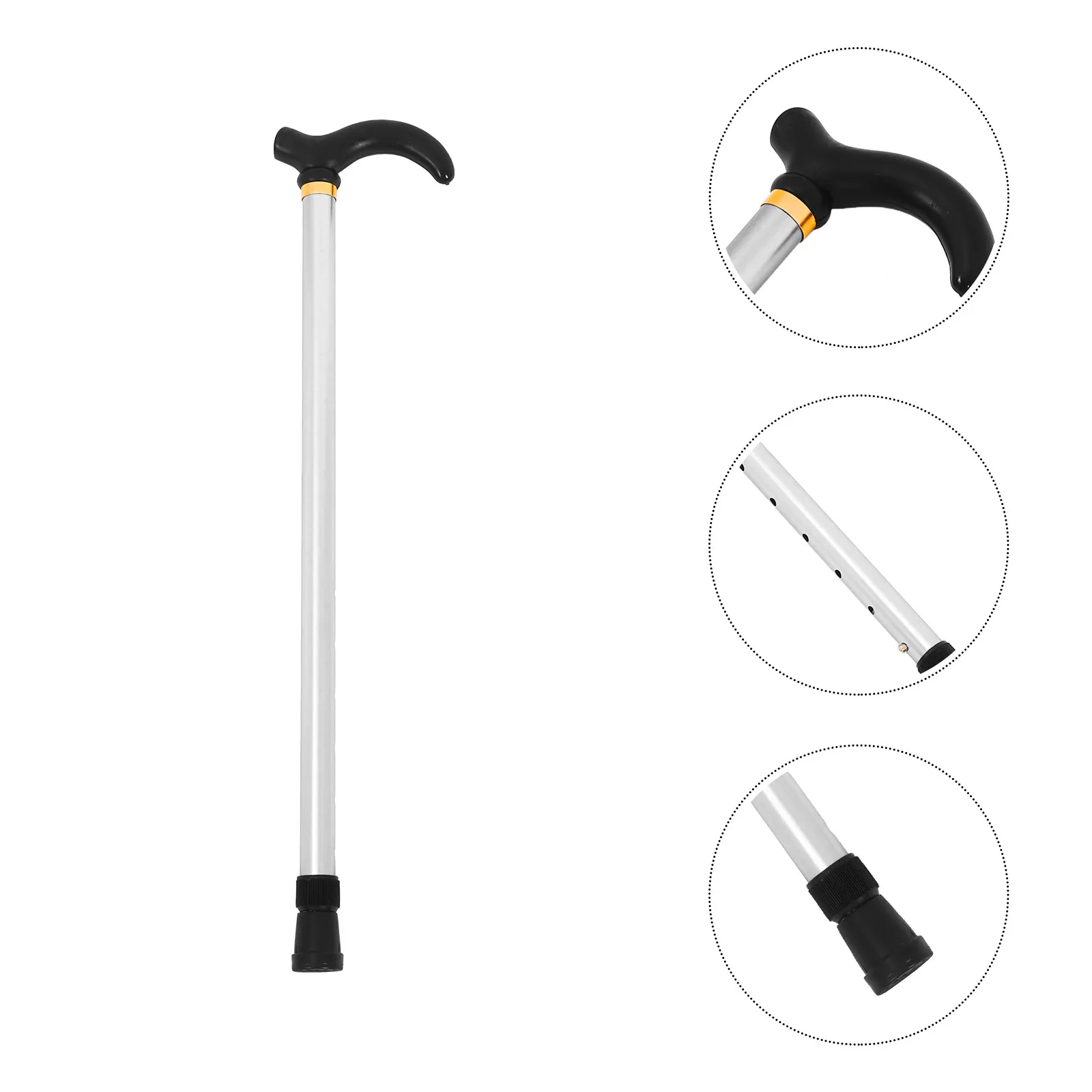 Adjustable Telescoping Aluminum Walking Cane for Seniors Lightweight Retractable Support Stick Non-Slip Rubber Tip Elderly
Adjustable Telescoping Aluminum Walking Cane for Seniors Lightweight Retractable Support Stick Non-Slip Rubber Tip Elderly