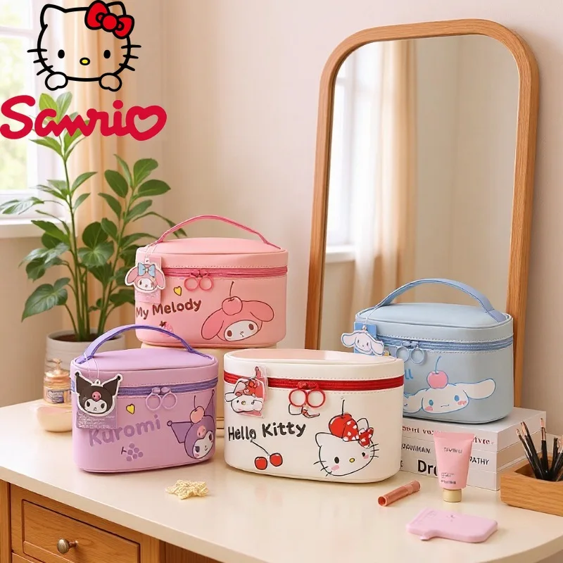 Hellokitty New Women's Cosmetic Bag Fashionable High Quality Cosmetic Storage Bag Cartoon Multifunctional Portable Storage Bag
Hellokitty New Women's Cosmetic Bag Fashionable High Quality Cosmetic Storage Bag Cartoon Multifunctional Portable Storage Bag