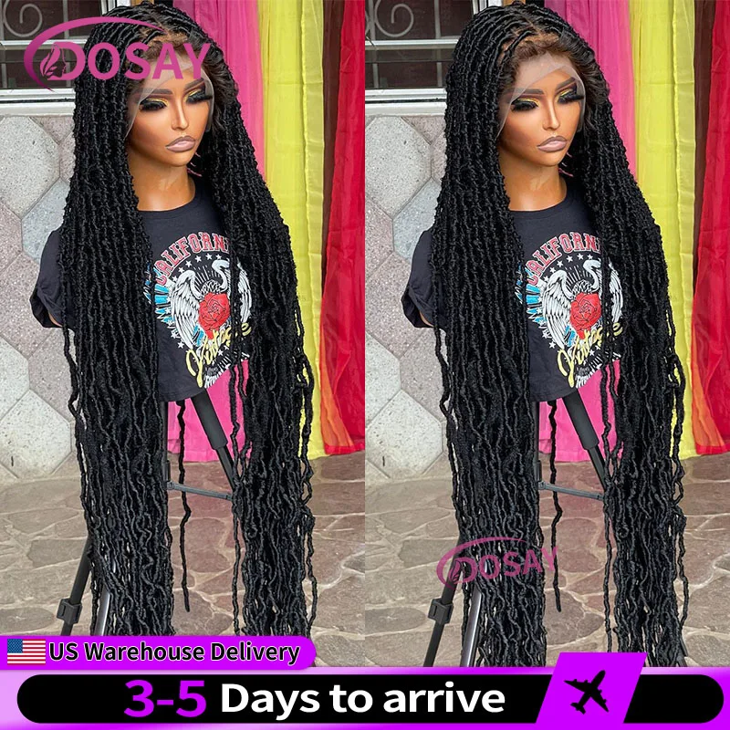Super Long Synthetic Full Lace Front Wigs for Women Butterfly Senegalese Twist Braided Wigs Braid Lace Wig with Plaits 40Inch
Super Long Synthetic Full Lace Front Wigs for Women Butterfly Senegalese Twist Braided Wigs Braid Lace Wig with Plaits 40Inch