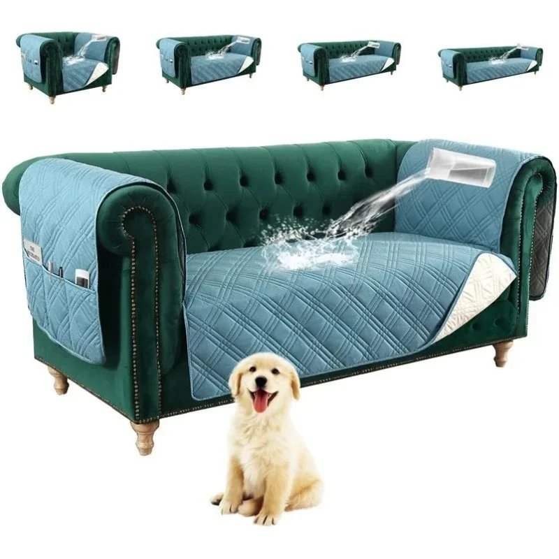 1/2/3/4 Seater Waterproof Couch Cover for Dogs Kids Cats Anti-slip Sofa Seat Covers with Side Pocket Pet Couch Cover Protector
1/2/3/4 Seater Waterproof Couch Cover for Dogs Kids Cats Anti-slip Sofa Seat Covers with Side Pocket Pet Couch Cover Protector