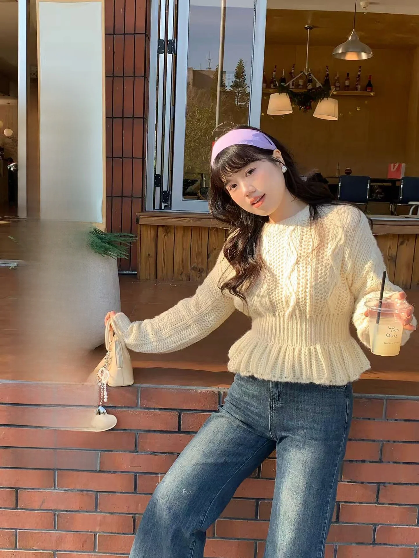 Mimi Large Size Knitted Sweater Top Women Winter College Sle Gentle Waist-Cinching Long Sve Regular Thin
Mimi Large Size Knitted Sweater Top Women Winter College Sle Gentle Waist-Cinching Long Sve Regular Thin