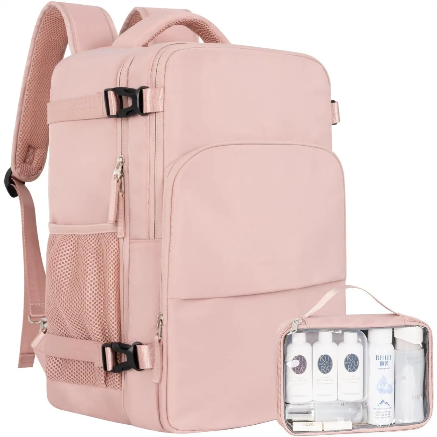 Travel Backpack for Women, Flight Approved Carry On Backpack with USB Charging Hole, Lightweight Waterproof Casual Bookbag for
Travel Backpack for Women, Flight Approved Carry On Backpack with USB Charging Hole, Lightweight Waterproof Casual Bookbag for