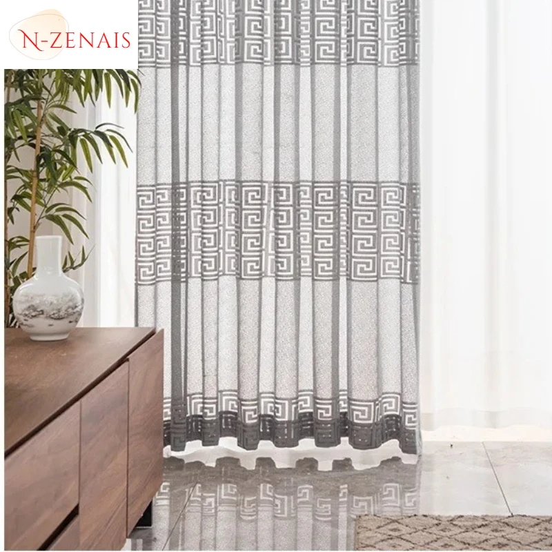 Custom Size!!Modern New Chinese Style Simple Geometric Solid Color Texture Curtains for Living Dining Room Bedroom Decor Window
Custom Size!!Modern New Chinese Style Simple Geometric Solid Color Texture Curtains for Living Dining Room Bedroom Decor Window
