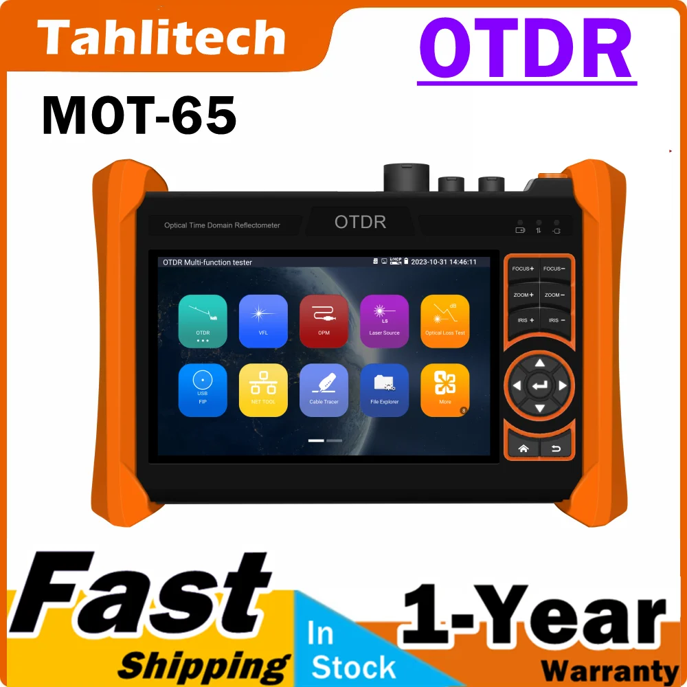 Тестер OTDR, тест сетевого кабеля, 5,4-дюймовый монитор с сенсорным экраном, 1610 нм, 1310/1550 нм, оптоволоконный рефлектометр VFL OPM OLS, карта событий 150 км
Тестер OTDR, тест сетевого кабеля, 5,4-дюймовый монитор с сенсорным экраном, 1610 нм, 1310/1550 нм, оптоволоконный рефлектометр VFL OPM OLS, карта событий 150 км