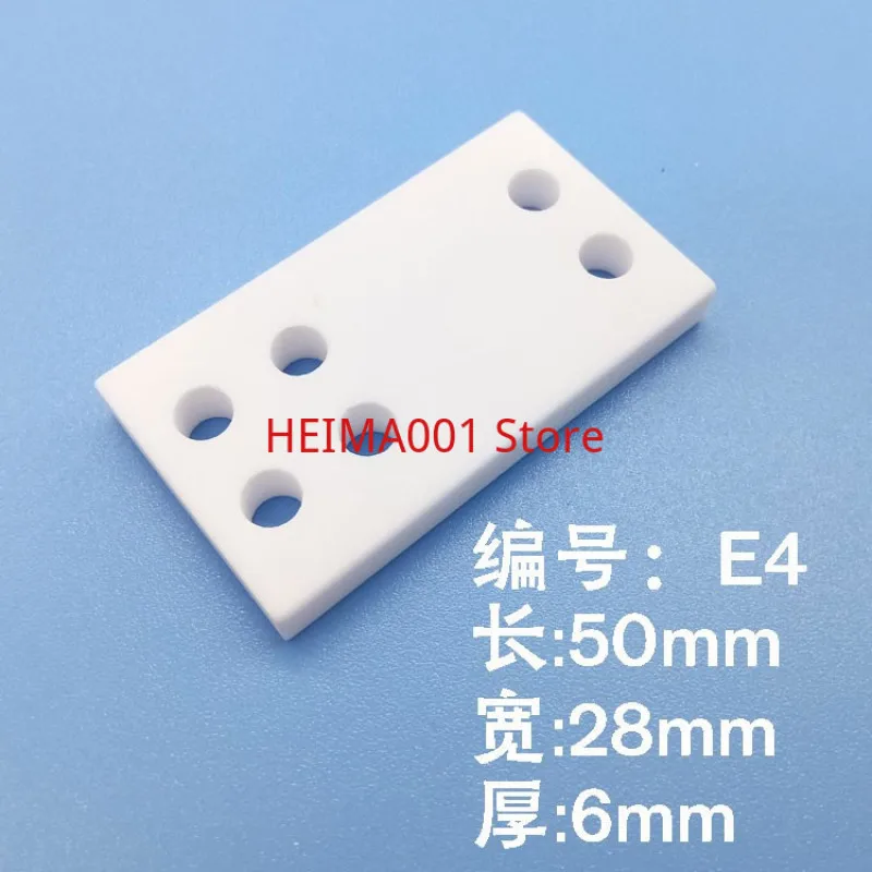 Vacuum Coating Machine Electron Gun Ceramic Plate E4 Shibuya Electron Gun Ceramic Plate Six-hole Ceramic 50*28*6mm
Vacuum Coating Machine Electron Gun Ceramic Plate E4 Shibuya Electron Gun Ceramic Plate Six-hole Ceramic 50*28*6mm