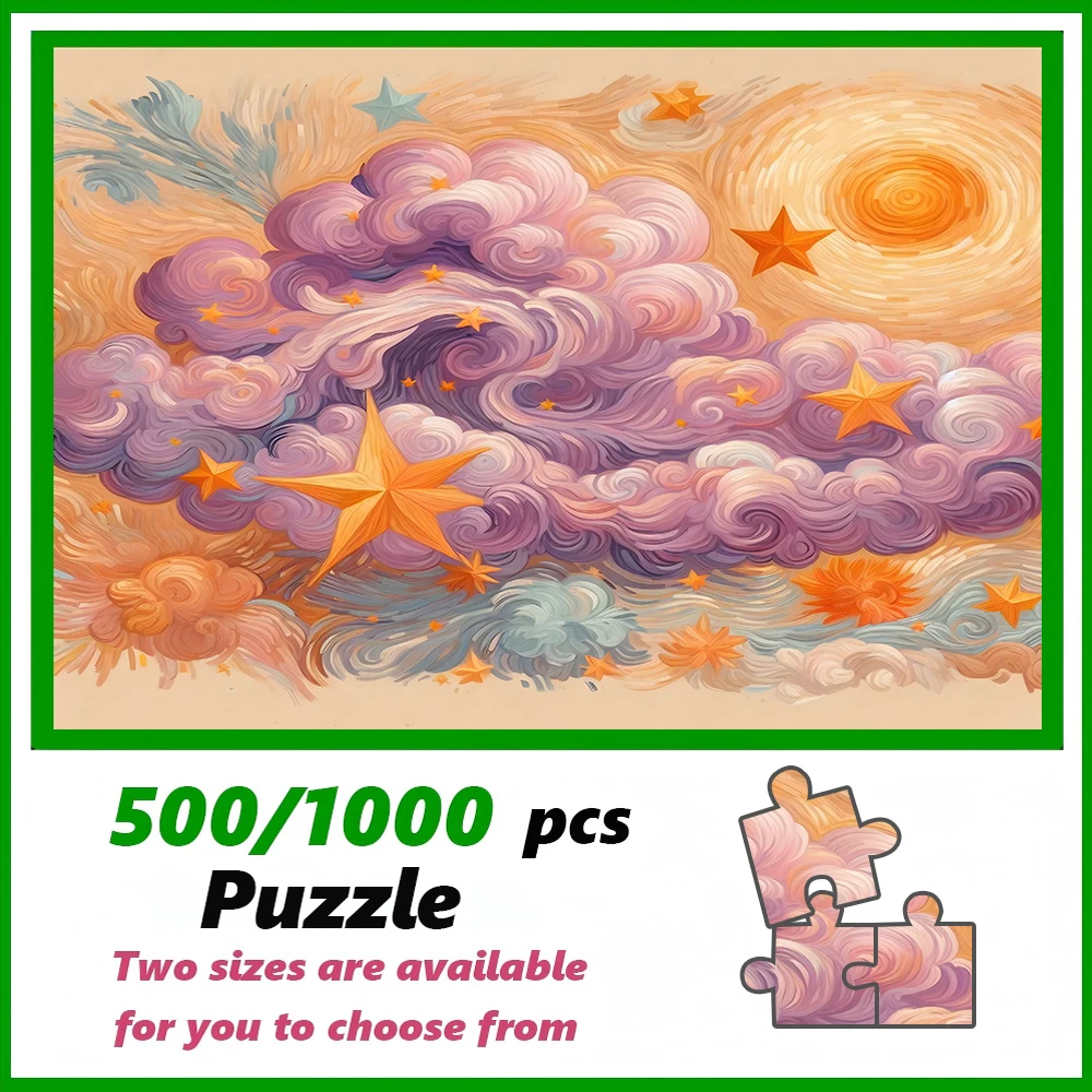 A high-quality 500/1000-piece puzzle, perfect for adults, is a fun family game that helps relieve stress and is great for birthd
A high-quality 500/1000-piece puzzle, perfect for adults, is a fun family game that helps relieve stress and is great for birthd