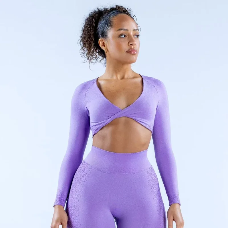 Long Sleeve Sexy Sports Bra Push Up Yoga Crop Top Women Fitness Gym Workout Tops Women Brassiere Sport Female T-shirts Clothing
Long Sleeve Sexy Sports Bra Push Up Yoga Crop Top Women Fitness Gym Workout Tops Women Brassiere Sport Female T-shirts Clothing