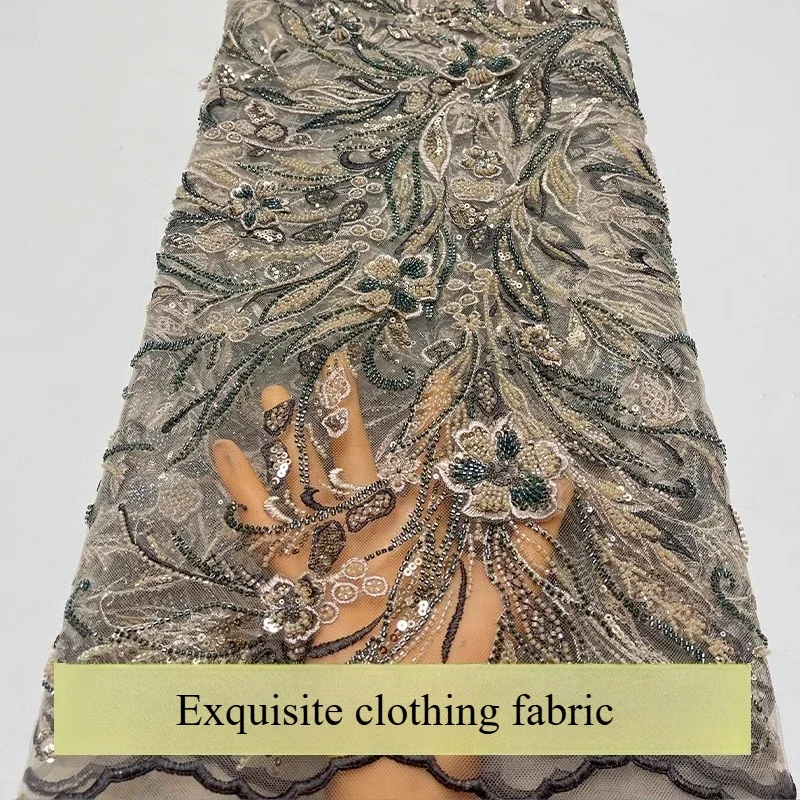 African handicraft lace, French luxurious lace fabric, Nigerian wedding dress and evening gown sewing fabric, high quality
African handicraft lace, French luxurious lace fabric, Nigerian wedding dress and evening gown sewing fabric, high quality