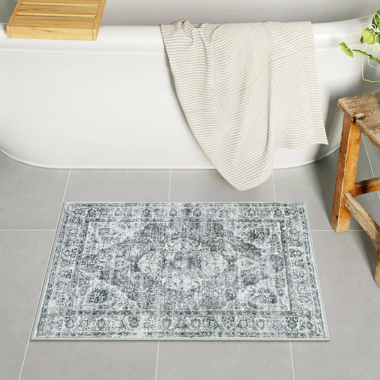 Серый коврик для ванной, винтажные коврики в стиле бохо для ванной комнаты, очень уютные велюровые маленькие коврики для ванной, нескользящие, можно стирать в машине
Серый коврик для ванной, винтажные коврики в стиле бохо для ванной комнаты, очень уютные велюровые маленькие коврики для ванной, нескользящие, можно стирать в машине