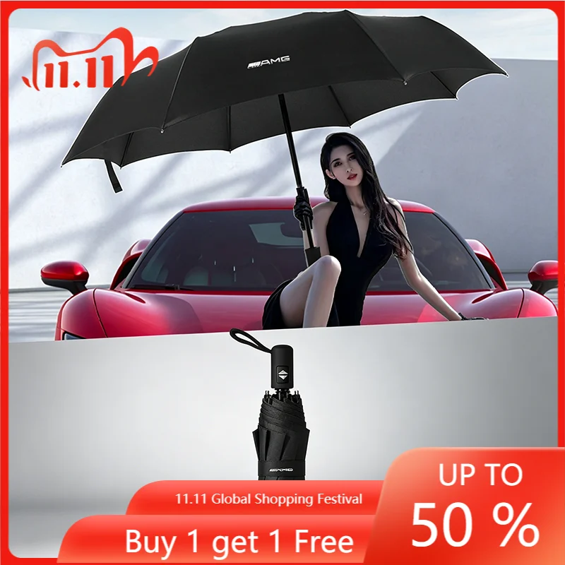 Windproof Rain Fully Automatic Compact 3 Folding Umbrella Car Goods Stickers For Mercedes Benz W212 W211 W213 W203 W205 W204 A
Windproof Rain Fully Automatic Compact 3 Folding Umbrella Car Goods Stickers For Mercedes Benz W212 W211 W213 W203 W205 W204 A