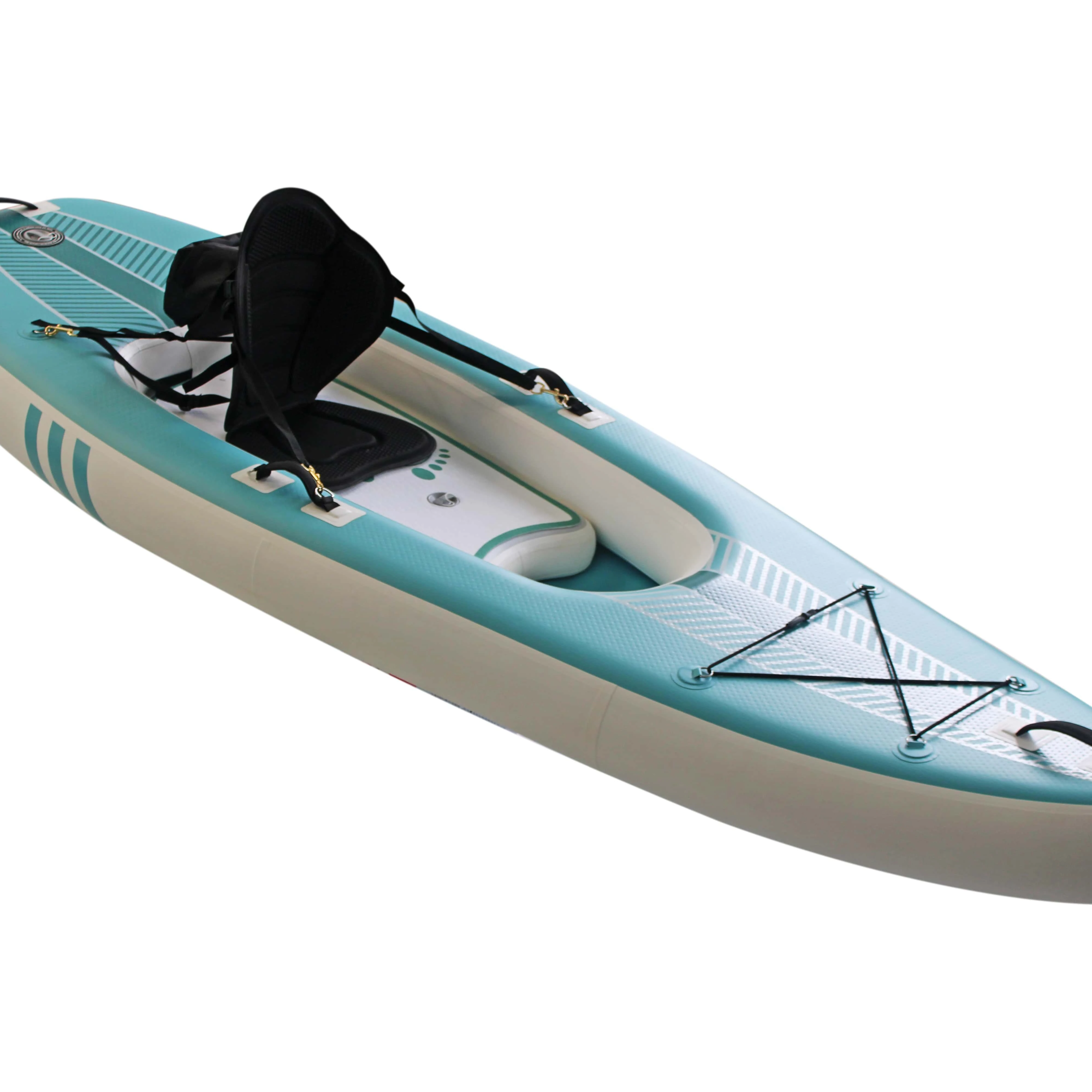 Inflatable Single - Person Kayak Canoe Rowing Boat Fishing OEM Approved PVC Single Seat Detachable for Water Sports with Paddles
Inflatable Single - Person Kayak Canoe Rowing Boat Fishing OEM Approved PVC Single Seat Detachable for Water Sports with Paddles