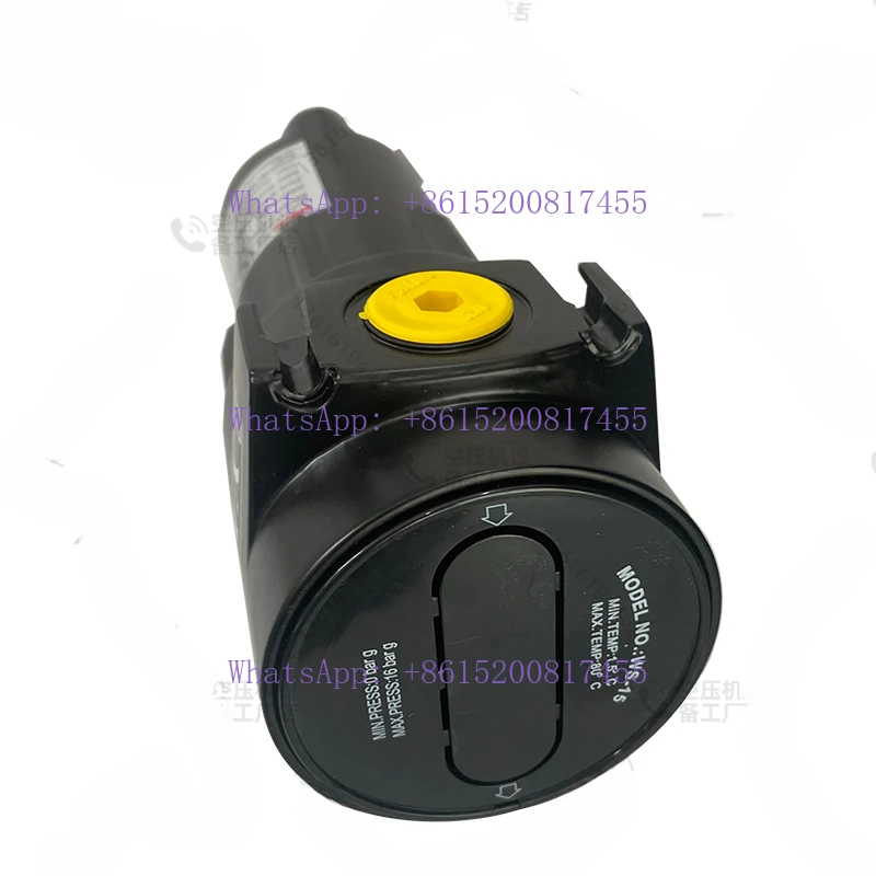 screw air compressor gas water separator 1092207320 changed to WSD15 water vapor separator
screw air compressor gas water separator 1092207320 changed to WSD15 water vapor separator