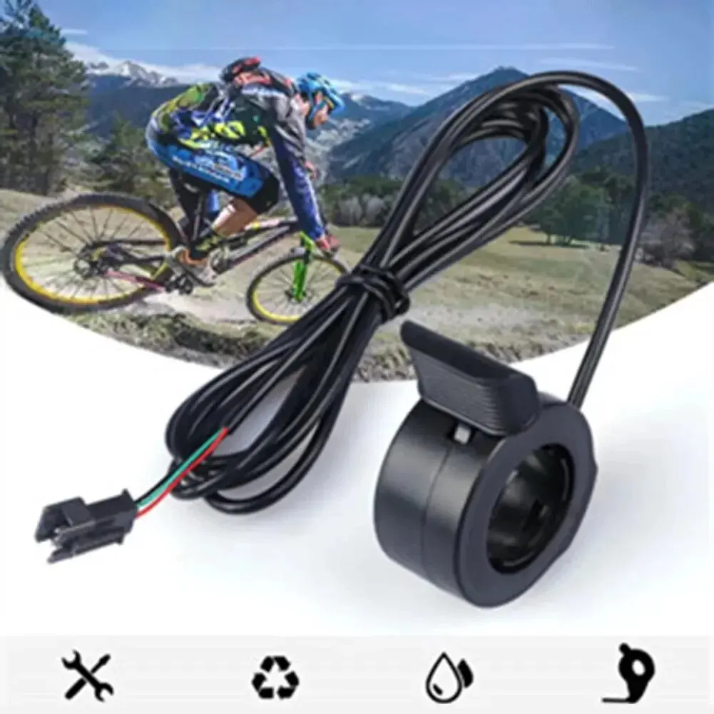 Electric Bicycle Thumb Throttle Handle Finger Throttle Speed Control 130X For Ebike Scooter Accessories Part
Electric Bicycle Thumb Throttle Handle Finger Throttle Speed Control 130X For Ebike Scooter Accessories Part