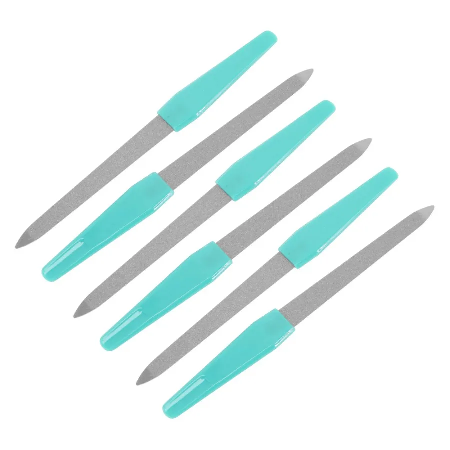 Stainless Steel Multifunctional Nail File Manicure Tool 6 Pcs Blue
Stainless Steel Multifunctional Nail File Manicure Tool 6 Pcs Blue