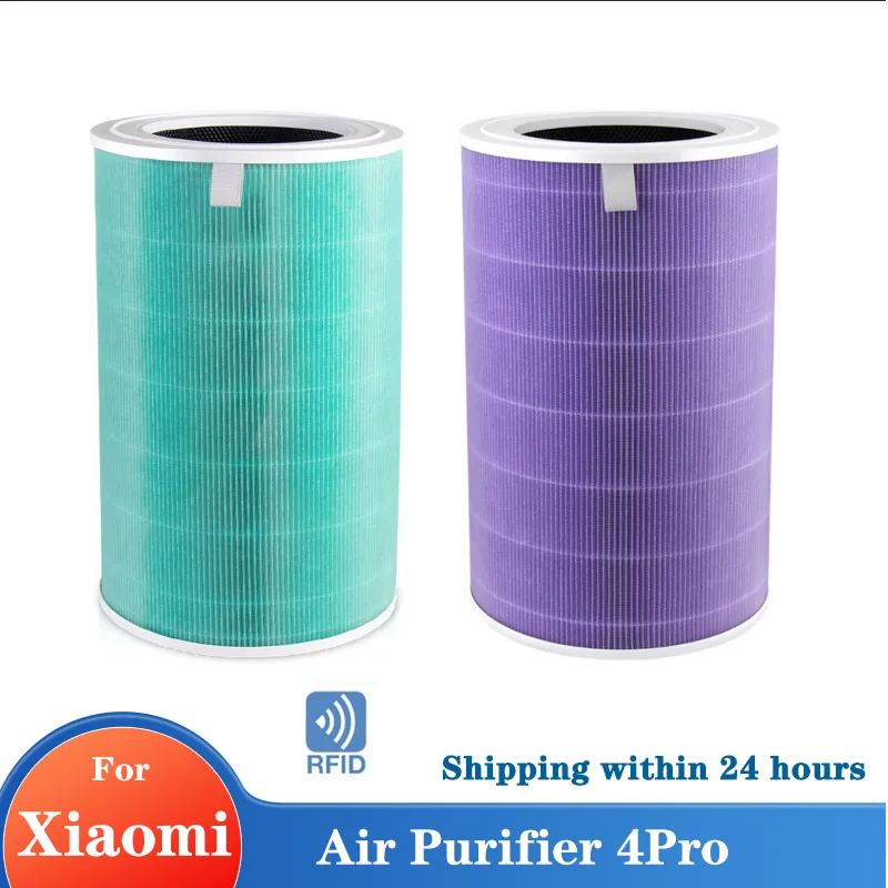 Replacement Hepa Filter for Xiaomi 4 Pro Activated Carbon Filter H13 Grade PM2.5 Antibacterial Formaldehyde 
Replacement Hepa Filter for Xiaomi 4 Pro Activated Carbon Filter H13 Grade PM2.5 Antibacterial Formaldehyde