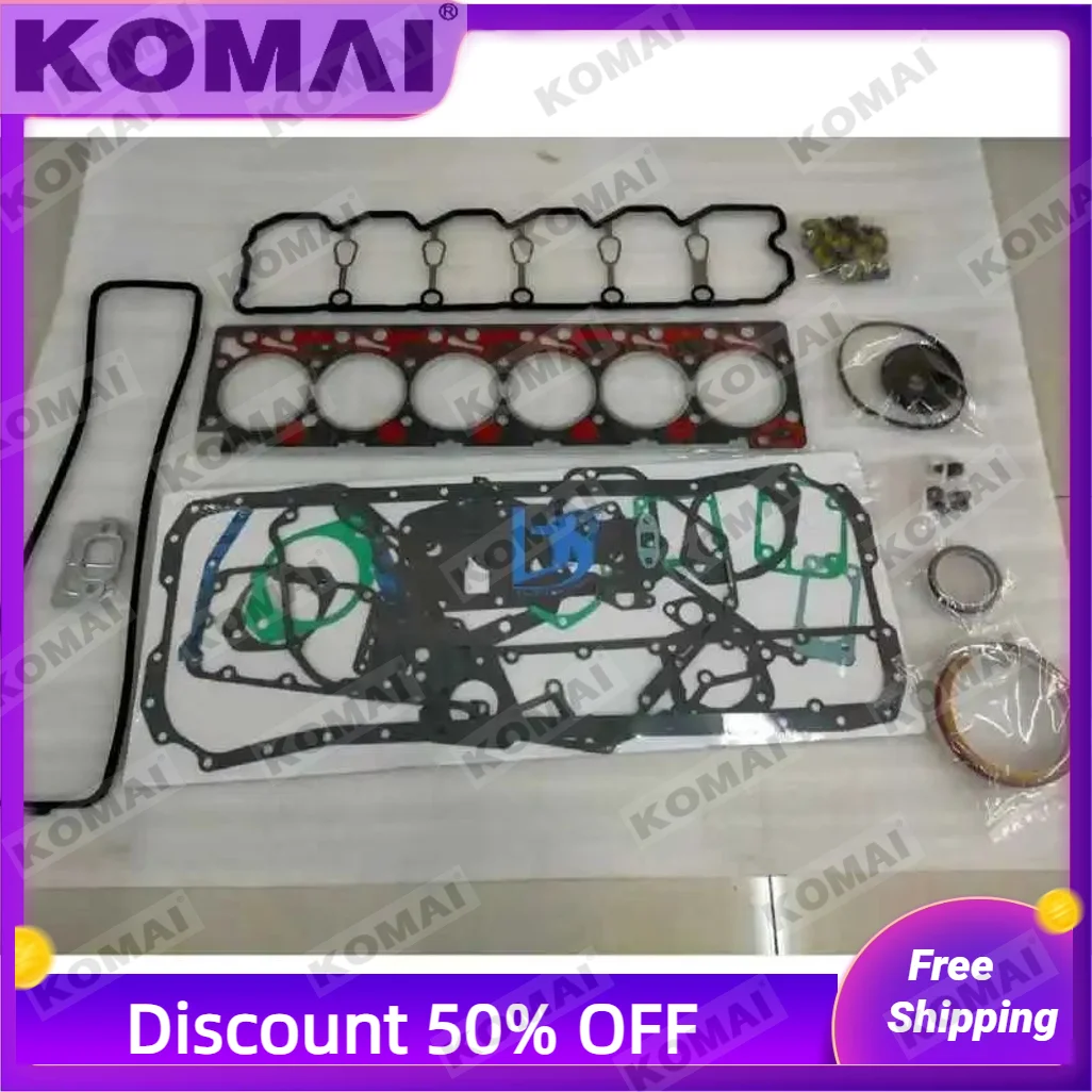 LANXIN Excavator engine parts Cylinder gasket B5.9B5.9C Full gasket kit parts 4089649 3802376 for Cummins
LANXIN Excavator engine parts Cylinder gasket B5.9B5.9C Full gasket kit parts 4089649 3802376 for Cummins