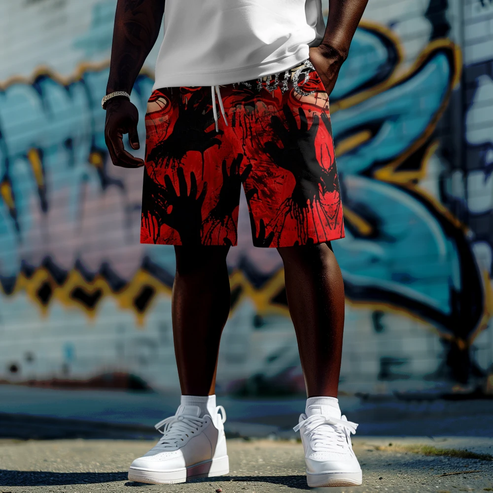 Summer men Large shorts Hawaiian Graffiti hand print quick dry shorts Daily casual sports shorts pants
Summer men Large shorts Hawaiian Graffiti hand print quick dry shorts Daily casual sports shorts pants