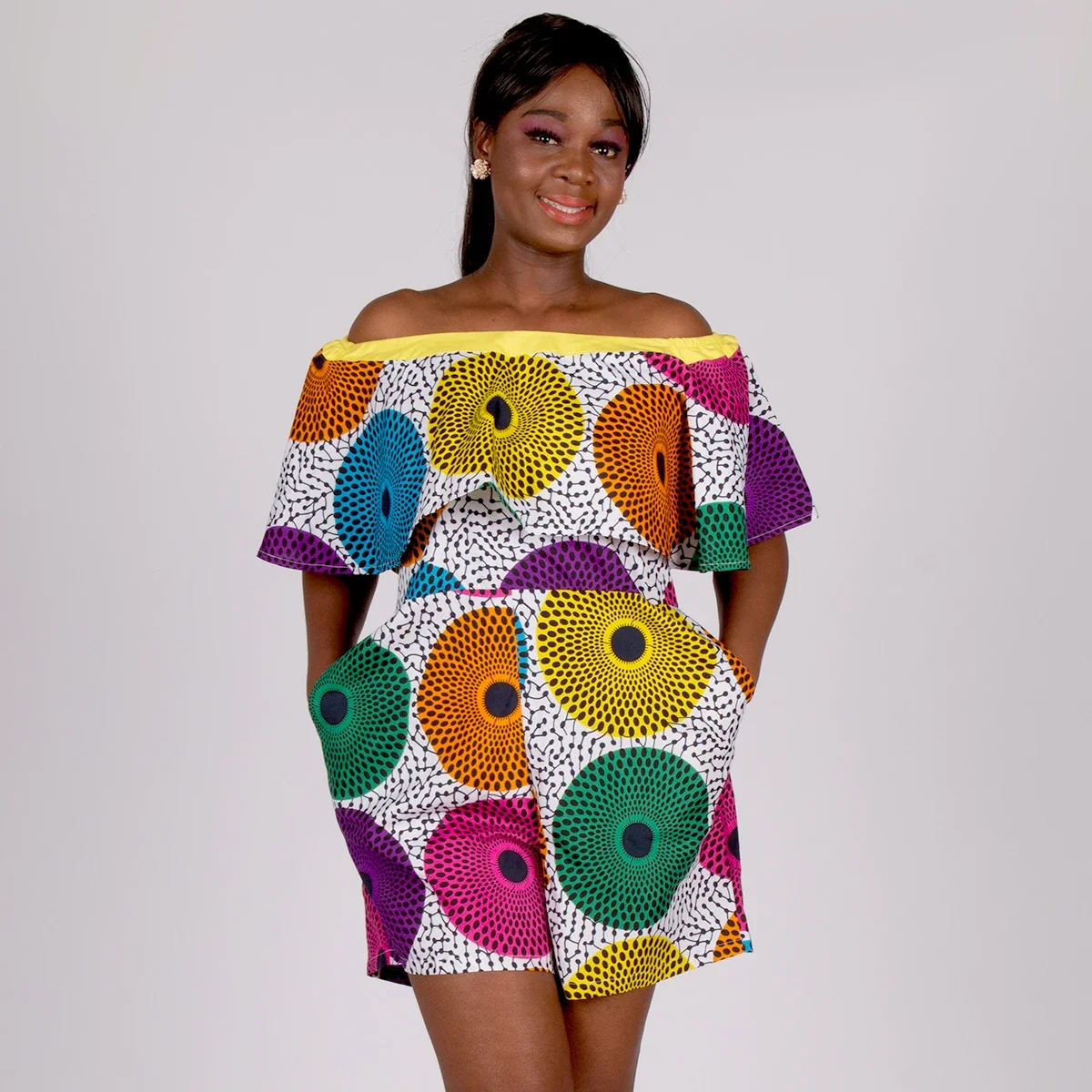 Stock Size Low Price African Two Pcs Set Threee Quarter Sleeve Outwear Women Shirt Dress and Long Pants with Pocket WY1091
Stock Size Low Price African Two Pcs Set Threee Quarter Sleeve Outwear Women Shirt Dress and Long Pants with Pocket WY1091