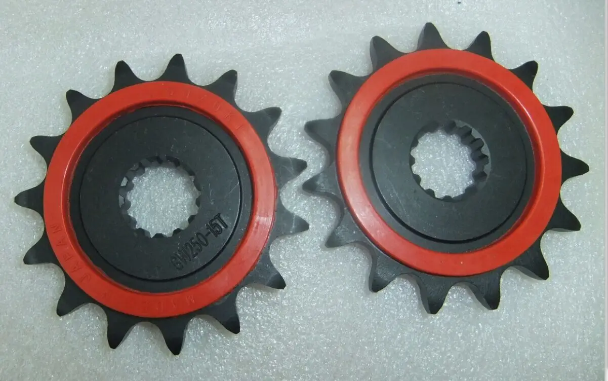 High Quality Silent Durable ENGINE SPROCKET Black Color Front Sprocket 15T fit for INAZUMA GW250 27510-48H10-000 GW 250 GSR250S
High Quality Silent Durable ENGINE SPROCKET Black Color Front Sprocket 15T fit for INAZUMA GW250 27510-48H10-000 GW 250 GSR250S