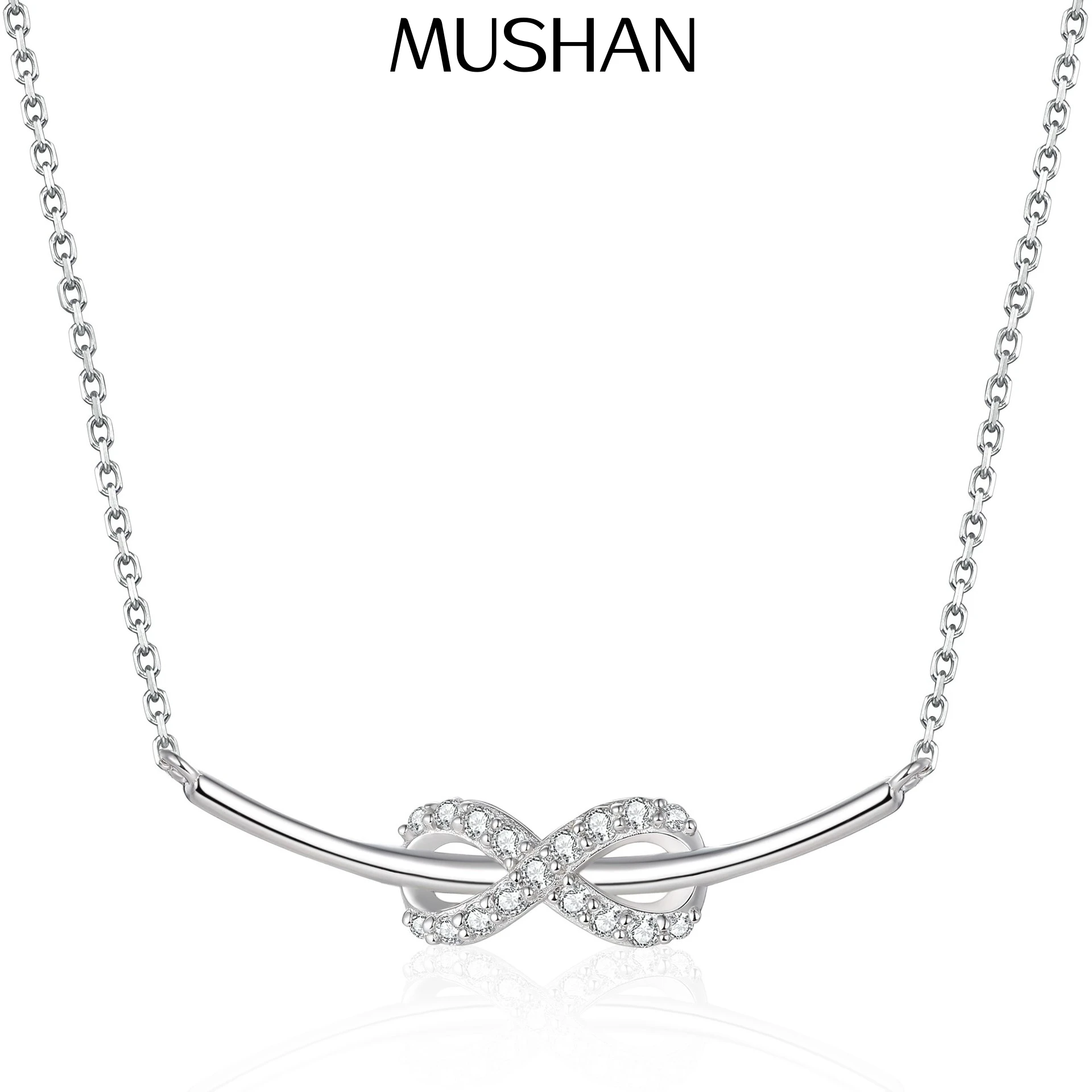 MuShan Jewelry 925 Sterling Silver Necklace Pendant Chain HCD Diamonds Best Friend Gift Luxury Jewelry Women Necklaces Jewelry
MuShan Jewelry 925 Sterling Silver Necklace Pendant Chain HCD Diamonds Best Friend Gift Luxury Jewelry Women Necklaces Jewelry