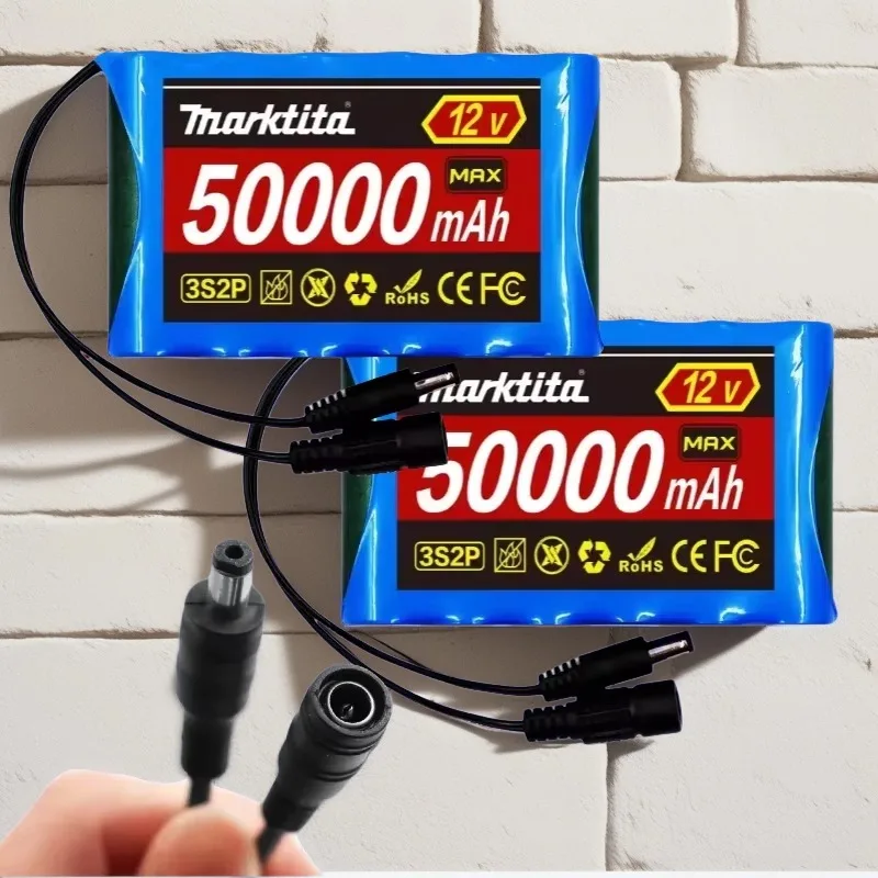 NEW 12V 50000mah 3S2P 18650 Li Ion Battery 12.6V 50Ah Rechargeable CCTV Camera Replacement114
NEW 12V 50000mah 3S2P 18650 Li Ion Battery 12.6V 50Ah Rechargeable CCTV Camera Replacement114
