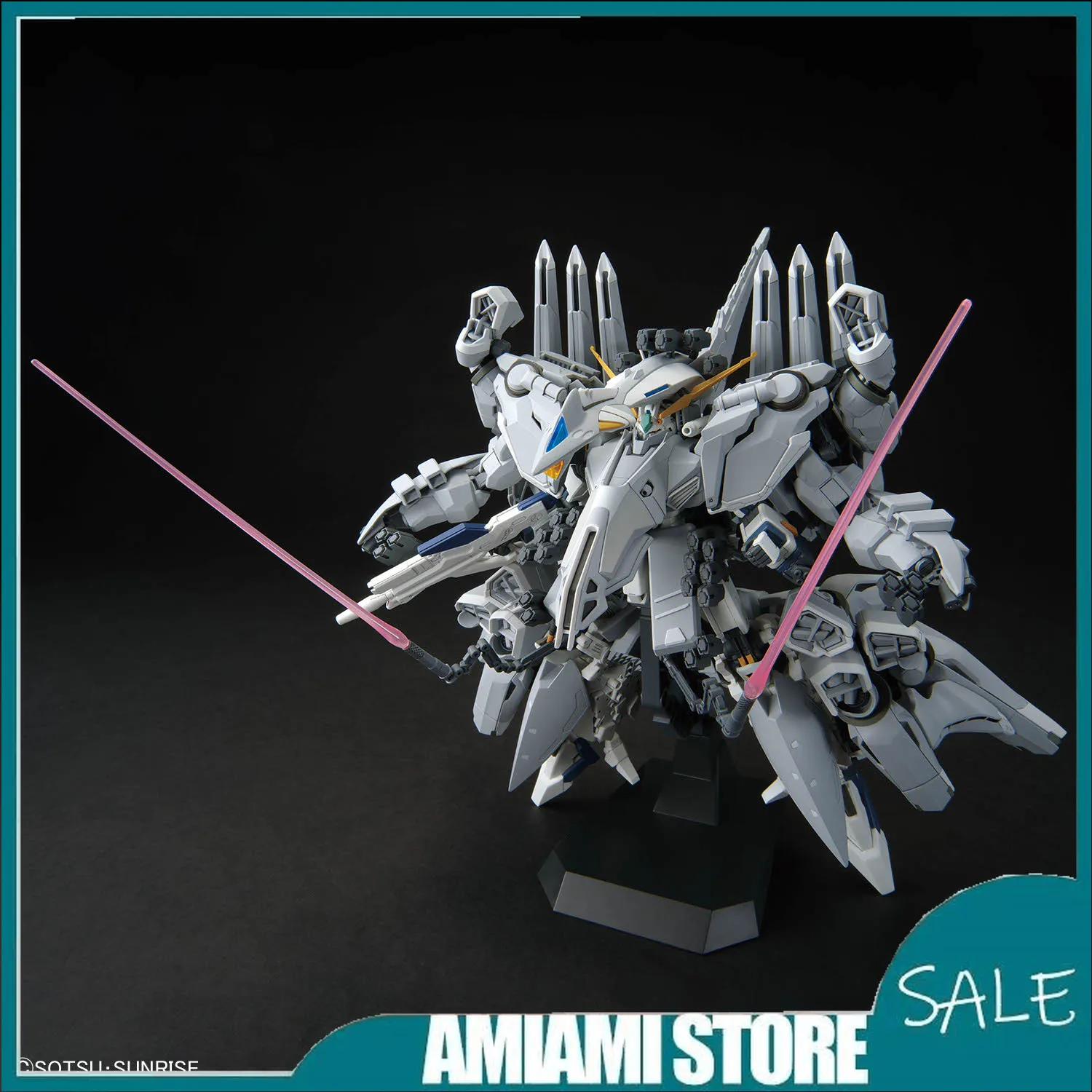 Bandai Gd Model HG 1/144 TX-FF104 Alyzeus Assembly Action Figure Anime Toys Gifts Foam Board Packaging Collections Ornament
Bandai Gd Model HG 1/144 TX-FF104 Alyzeus Assembly Action Figure Anime Toys Gifts Foam Board Packaging Collections Ornament