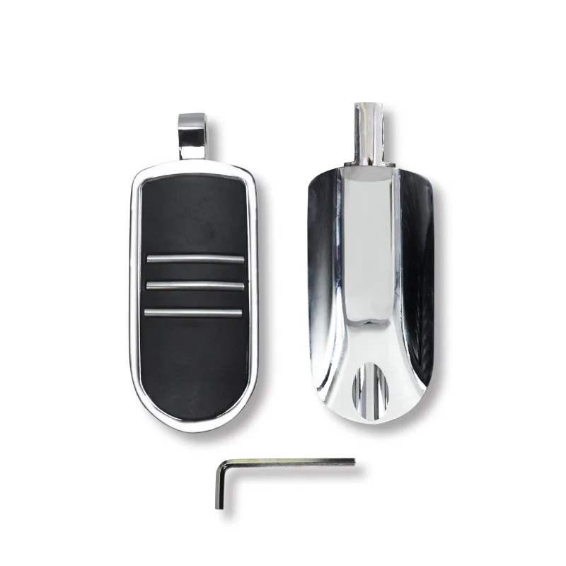 Motorcycle modification, front and rear universal modified pedals suitable for Harley 883 pedals with electroplated feet
Motorcycle modification, front and rear universal modified pedals suitable for Harley 883 pedals with electroplated feet