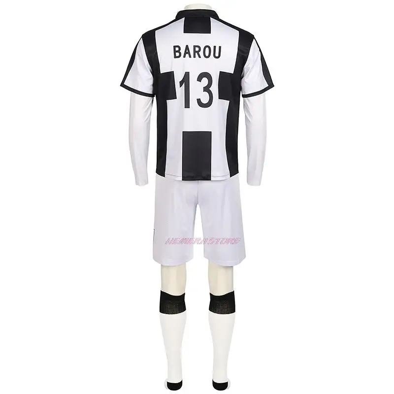 Anime BLUE LOCK Barou Shouei Cosplay 13 Jersey Black White Shouei Barou Wig Set Costume Sportswear Suit Football Party Suit
Anime BLUE LOCK Barou Shouei Cosplay 13 Jersey Black White Shouei Barou Wig Set Costume Sportswear Suit Football Party Suit