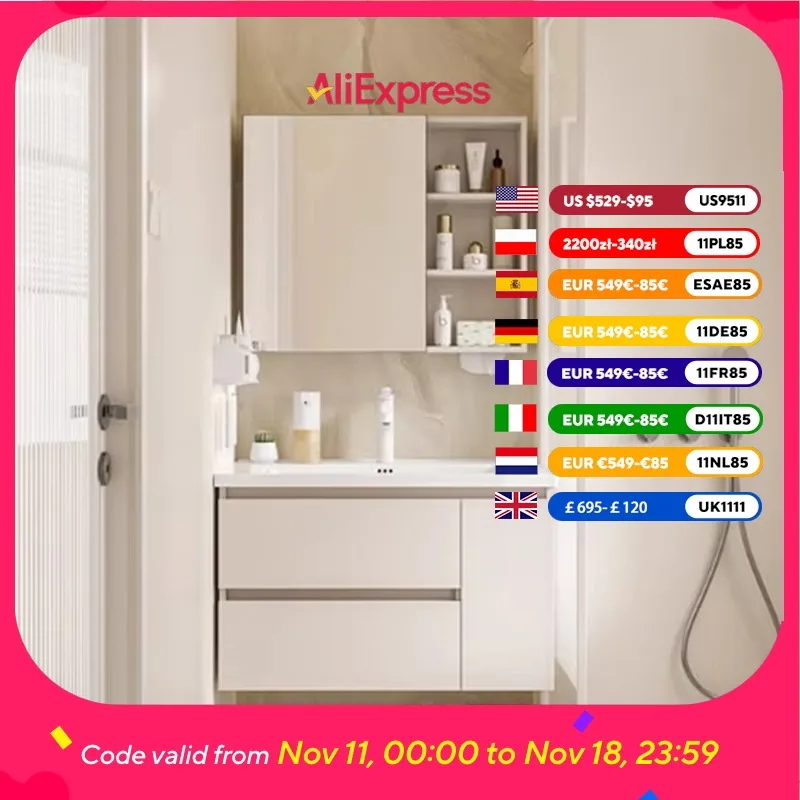 Wall Mounted Bathroom Cabinet Space Saver White Makeup Drawers Bathroom Vanity Toilet Mirror Meuble Salle De Bain Furniture
Wall Mounted Bathroom Cabinet Space Saver White Makeup Drawers Bathroom Vanity Toilet Mirror Meuble Salle De Bain Furniture
