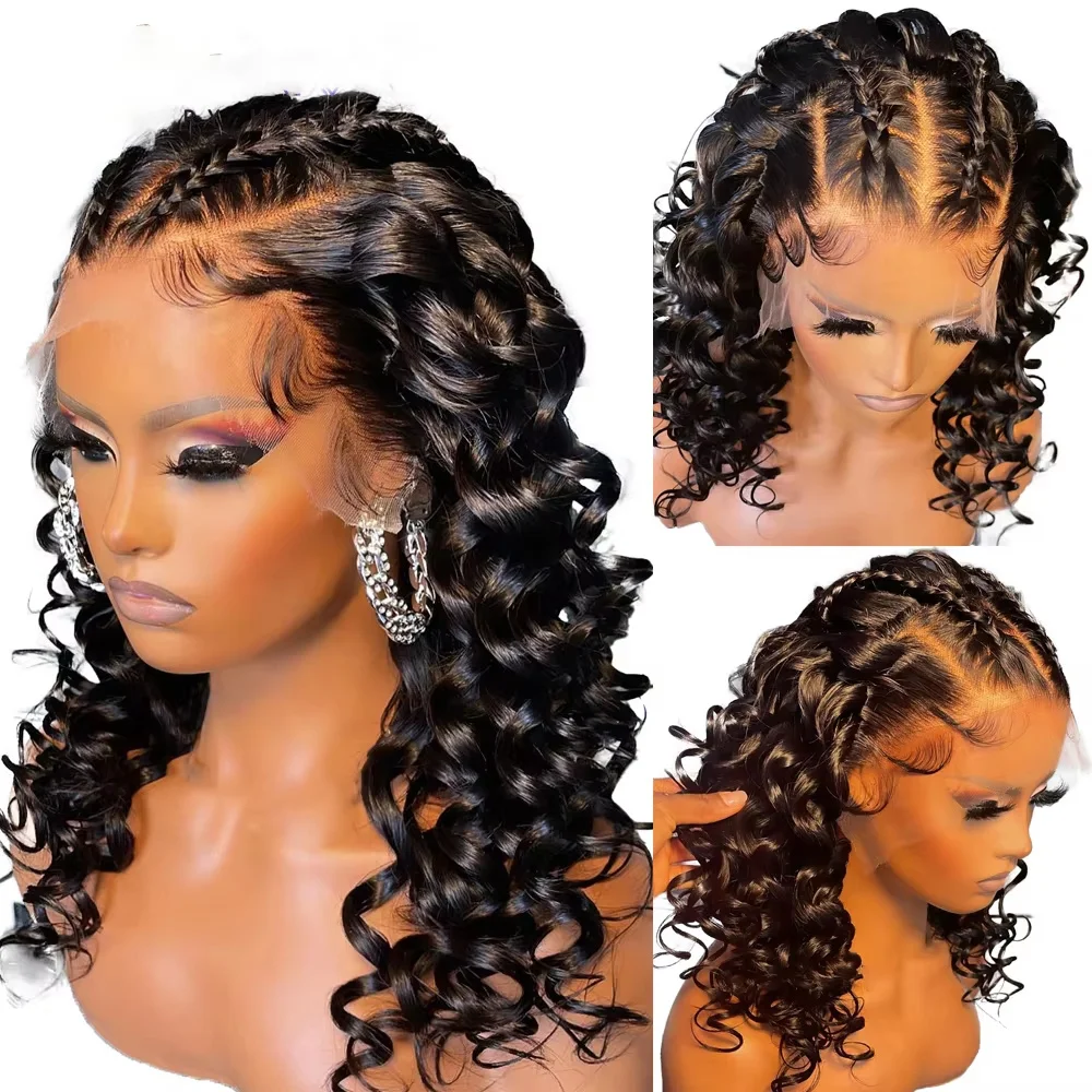 Soft Natural Black Preplucked Glueless 180Density Deep Wave 26Inch Long Lace Front Wig For Black Women With Baby Hair Daily
Soft Natural Black Preplucked Glueless 180Density Deep Wave 26Inch Long Lace Front Wig For Black Women With Baby Hair Daily